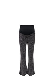 thumbnail: ONLY MATERNITY zwangerschaps flared broek zwart