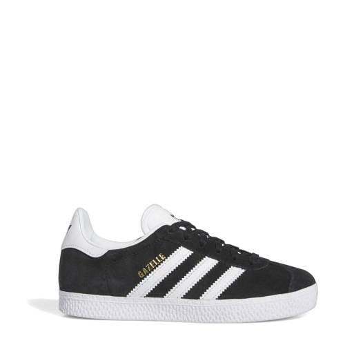 adidas Originals Gazelle sneakers zwart/wit Jongens Suede Logo