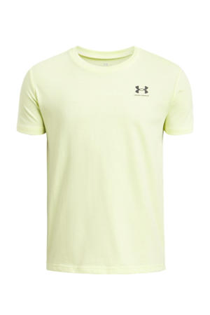 T-shirt lichtgeel