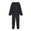 NAME IT KIDS kerstpyjama NKNVISMAS met all over print donkerblauw