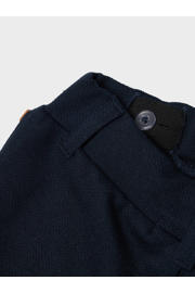 thumbnail: NAME IT MINI baby gemêleerde broek NMMROBINO donkerblauw