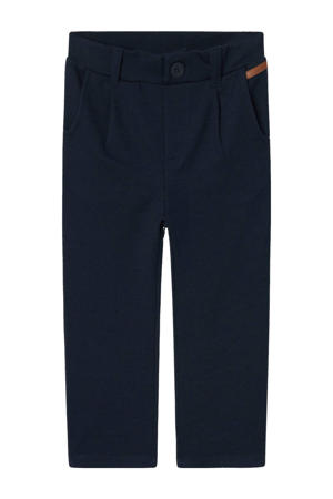 baby gemêleerde broek NMMROBINO donkerblauw