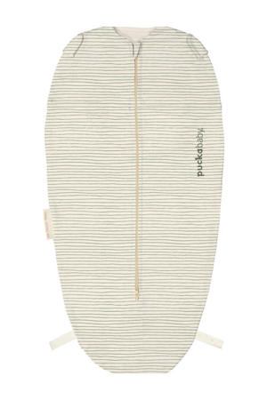 The Original Mini inbakerslaapzak Green Stripes 3-6 mnd