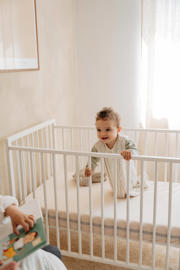 thumbnail: Puckababy The Bag New Born slaapzak Green Stripes 0-6 mnd
