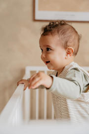 thumbnail: Puckababy The Bag New Born slaapzak Green Stripes 0-6 mnd