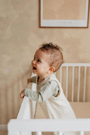 thumbnail: Puckababy The Bag New Born slaapzak Green Stripes 0-6 mnd