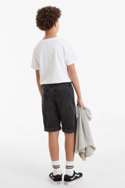 thumbnail: anytime denim short donkergrijs