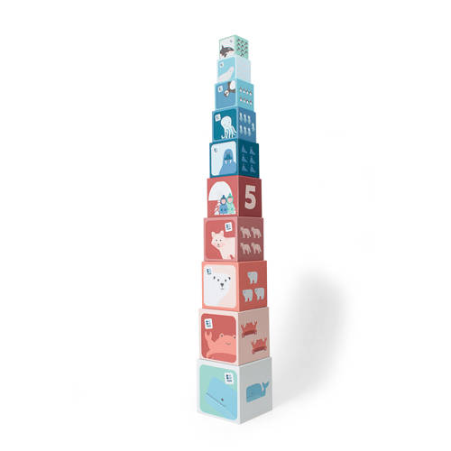 BS Toys Stapeltoren Educatief speelgoed | Educatief speelgoed van BS Toys afbeelding