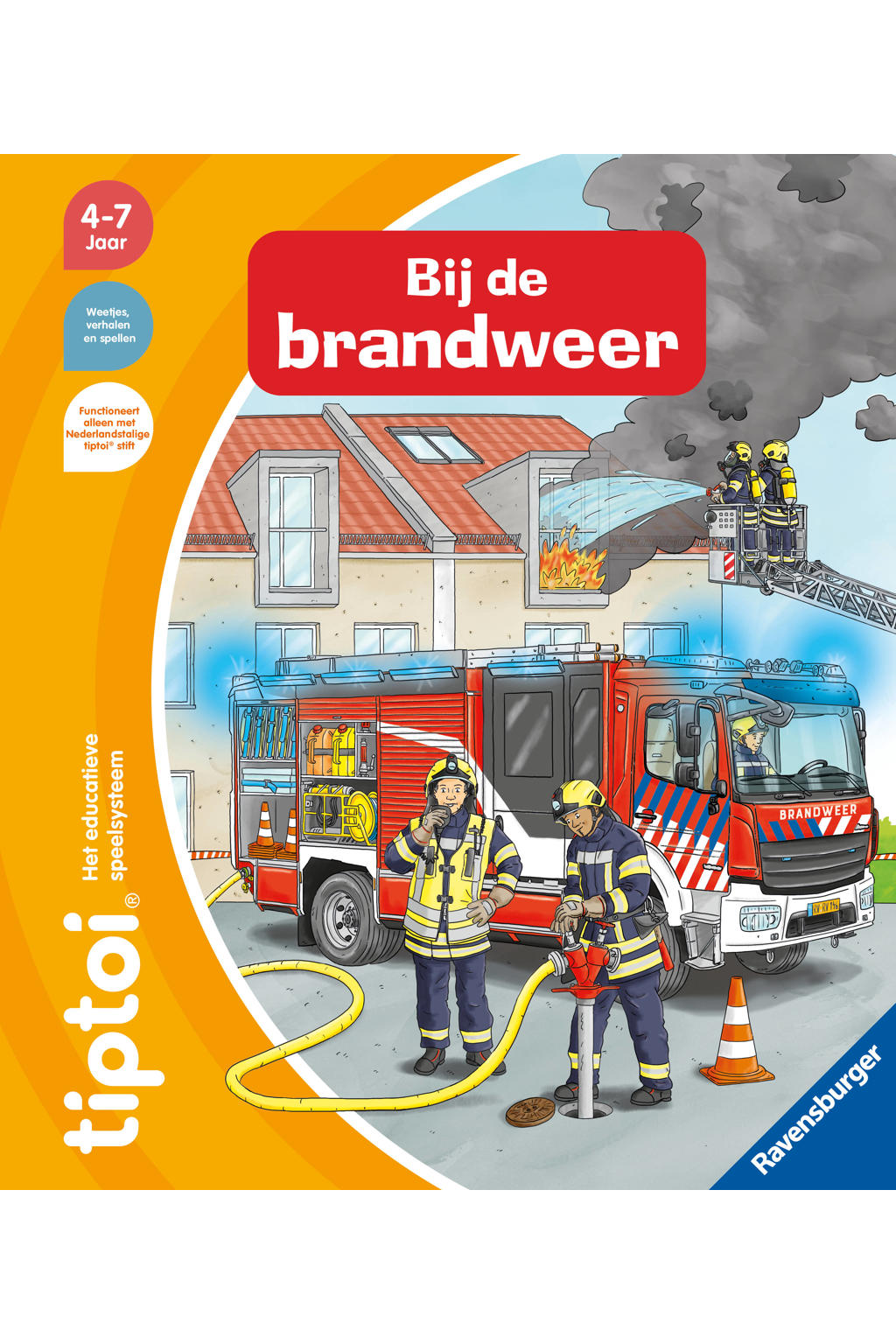 Ravensburger Tiptoi  Bij de brandweer
