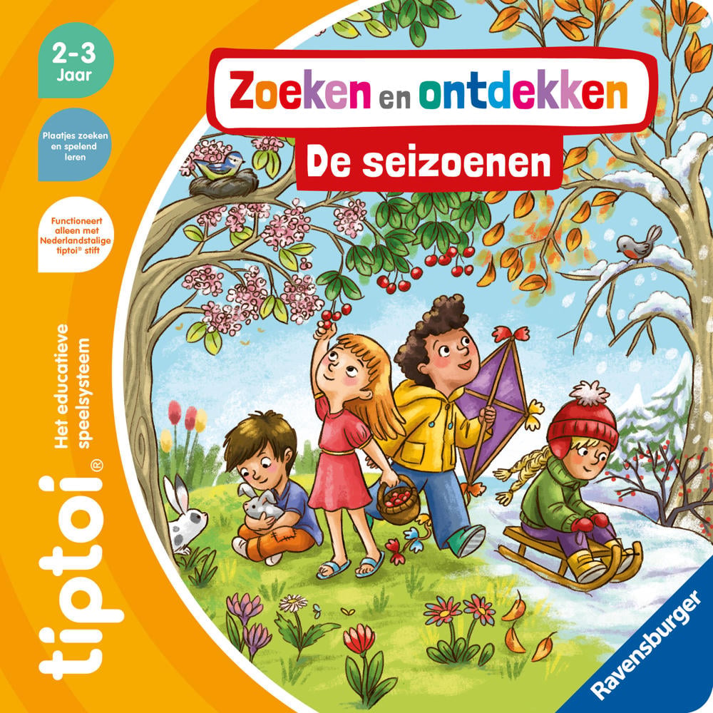Ravensburger Tiptoi Zoeken en ontdekken: De seizoenen