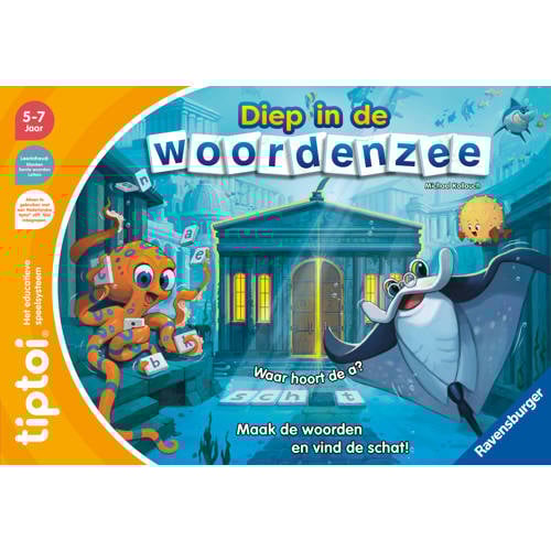 Ravensburger Tiptoi Diep in de Woordenzee Educatief speelgoed