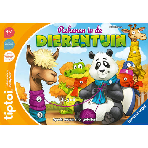 Ravensburger Tiptoi Rekenen in de dierentuin Educatief speelgoed