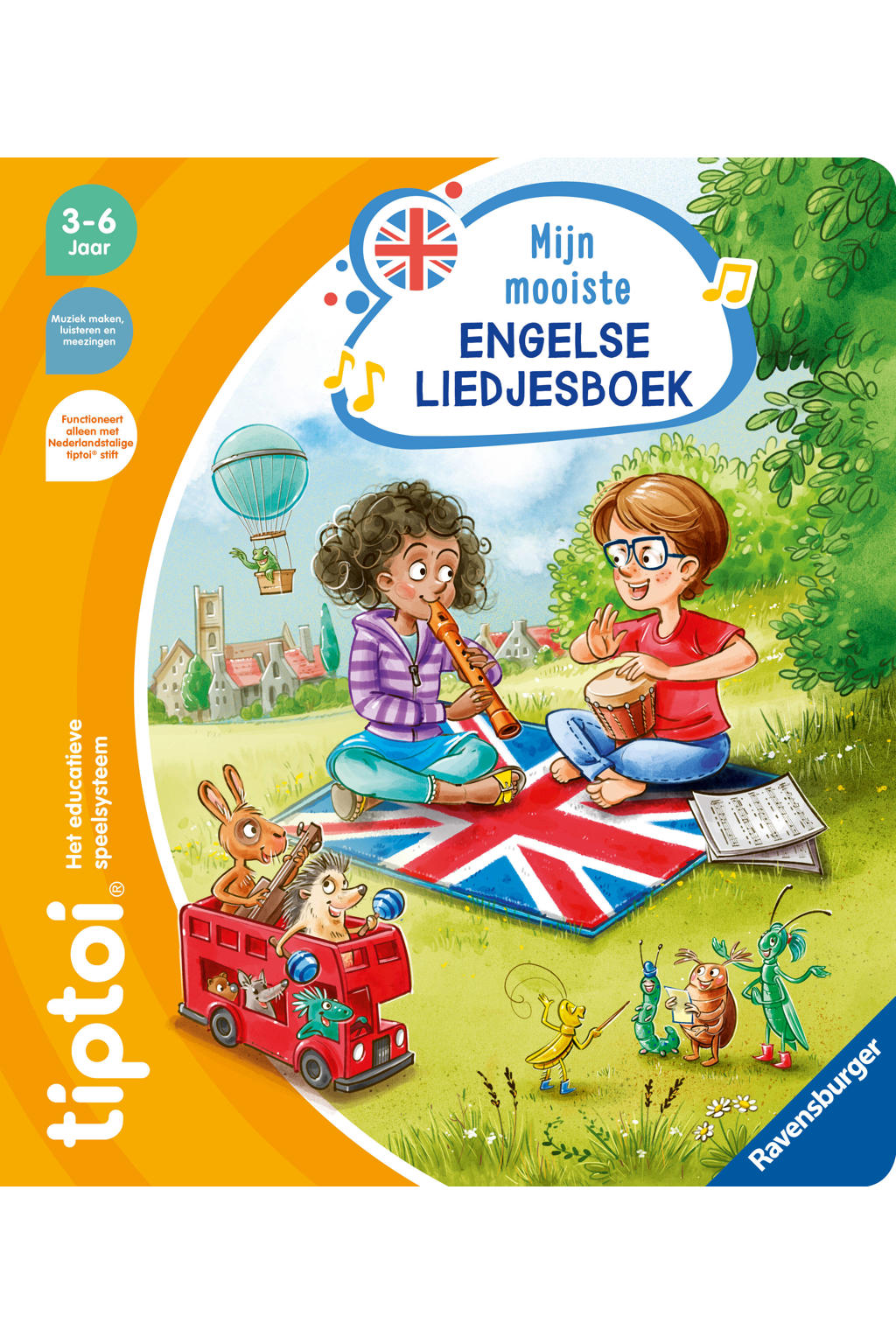 Ravensburger Tiptoi  Mijn mooiste Engelse liedjesboek