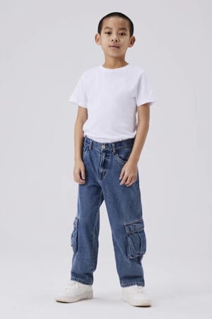 straight fit jeans NKMRYAN medium blue denim