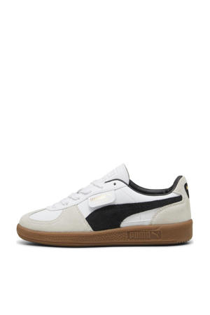 Palermo Lth sneakers wit/donkergrijs