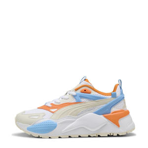 RS-X Efekt sneakers wit/blauw/oranje