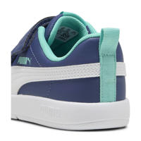 thumbnail: Puma Courtflex V3 V sneakers blauw/wit/aqua