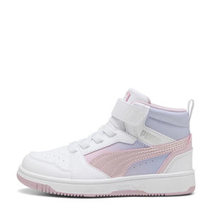 Rebound V6 Mid Blurry Dreams sneakers wit/roze/lichtblauw