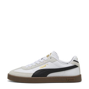 Club II Era leren sneakers wit/zwart