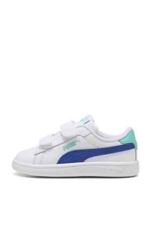 Smash 3.0 L V sneakers wit/kobaltblauw/aqua