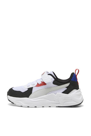 Trinity Lite Mid 90s sneakers zwart/wit/rood