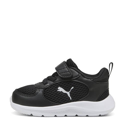 Puma Fun Racer 2 sneakers zwart/wit Jongens/Meisjes Imitatieleer - maat 21 afbeelding