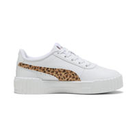 thumbnail: Puma Carina 3.0 Animal sneakers wit/zand/zwart