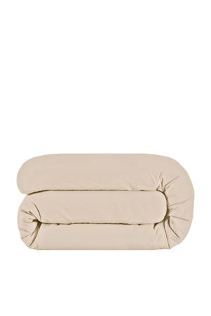 basis dekbedovertrek ledikant - beige (100x135 cm)