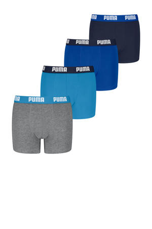 boxershorts - grijs / blauw (set van 4)