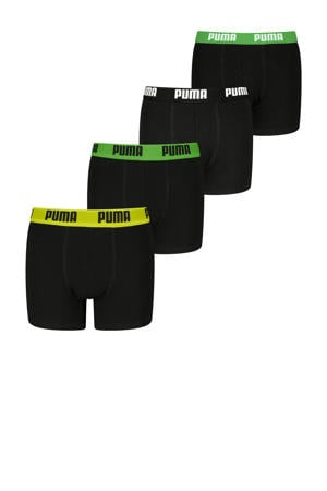 boxershorts - set van 4 zwart