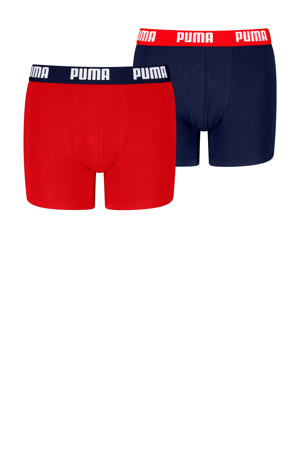   boxershorts - set van 2 rood / donkerblauw