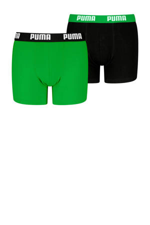   boxershorts - set van 2 groen/zwart