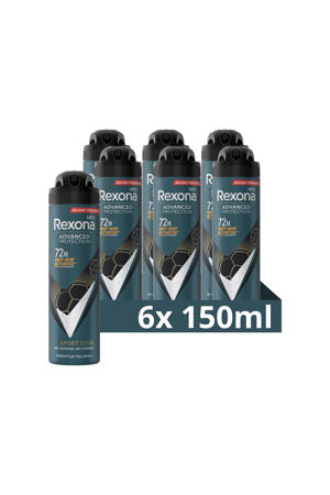 Sport Cool anti-transpirant deodorant spray - 6 x 150 ml