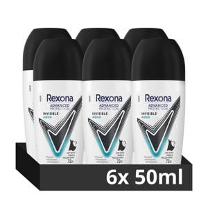 Invisible Aqua anti-transpirant roller - 6 x 50 ml