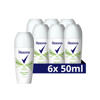 Rexona Women Aloë Vera anti-transpirant roller - 6 x 50 ml
