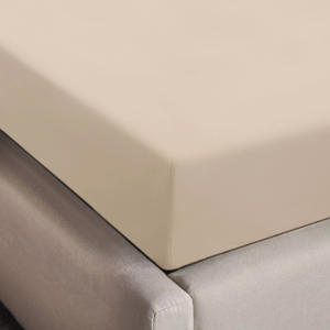 basis kinder hoeslaken - beige (150x70 cm)