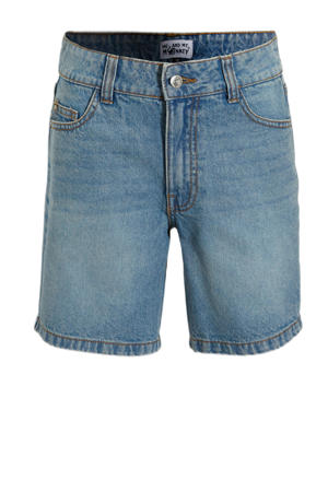 denim short Tijmen blauw