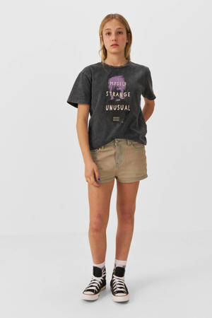 denim short  Celine overdye