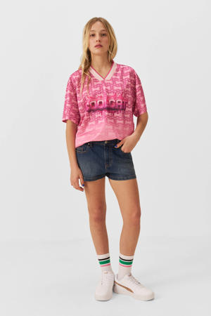 denim short Loua blauw