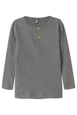 longsleeve NMFKAB grijs