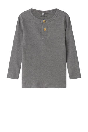 longsleeve NMFKAB grijs