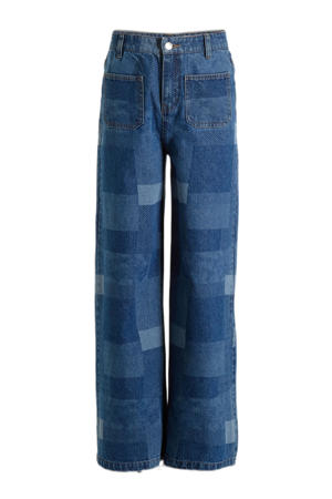 patchwork jeans
