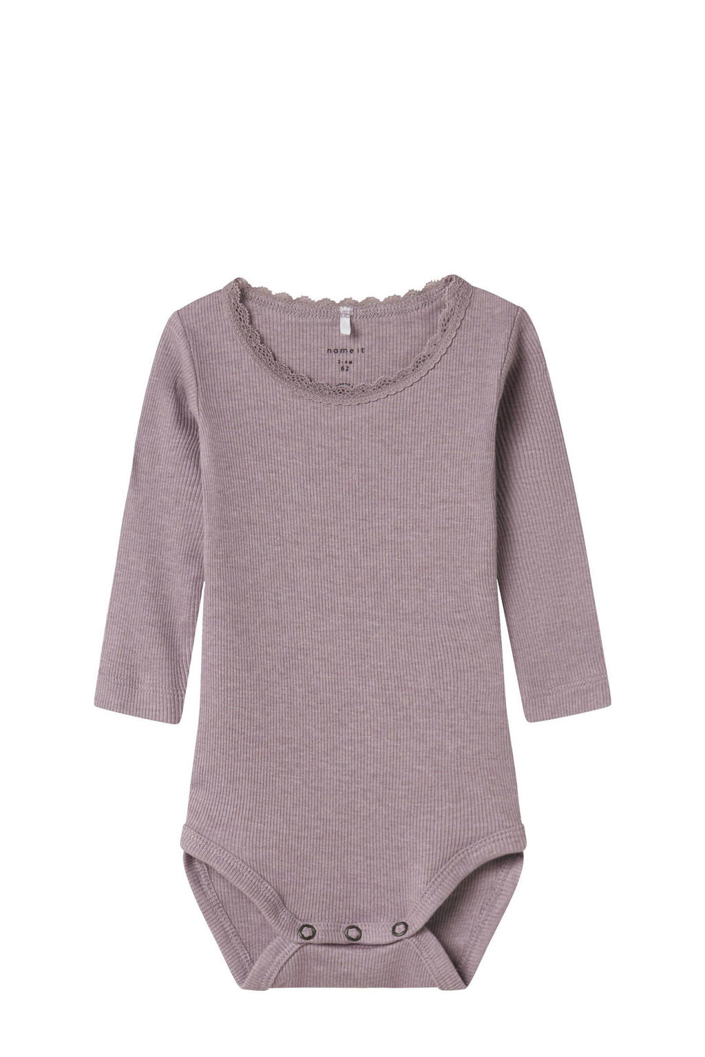 NAME IT BABY romper NBFKAB mauve