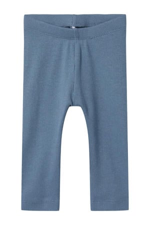 baby legging NBNKAB zacht middenblauw