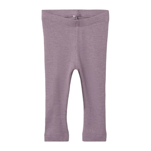 NAME IT BABY baby legging NBNKAB lila Paars Jongens/Meisjes Katoen Gemêleerd - maat 80 afbeelding
