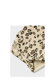 thumbnail: NAME IT BABY romper NBFSOLVEG ecru/lichttbruin/zwart