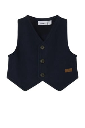 gilet donkerblauw