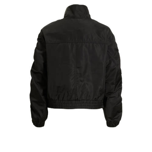 Anytime oversized bomberjacket zwart Jas Meisjes Polyester Opstaande kraag