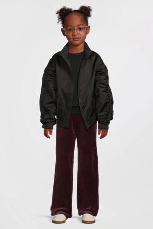 oversized bomberjacket zwart