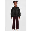 Anytime oversized bomberjacket zwart
